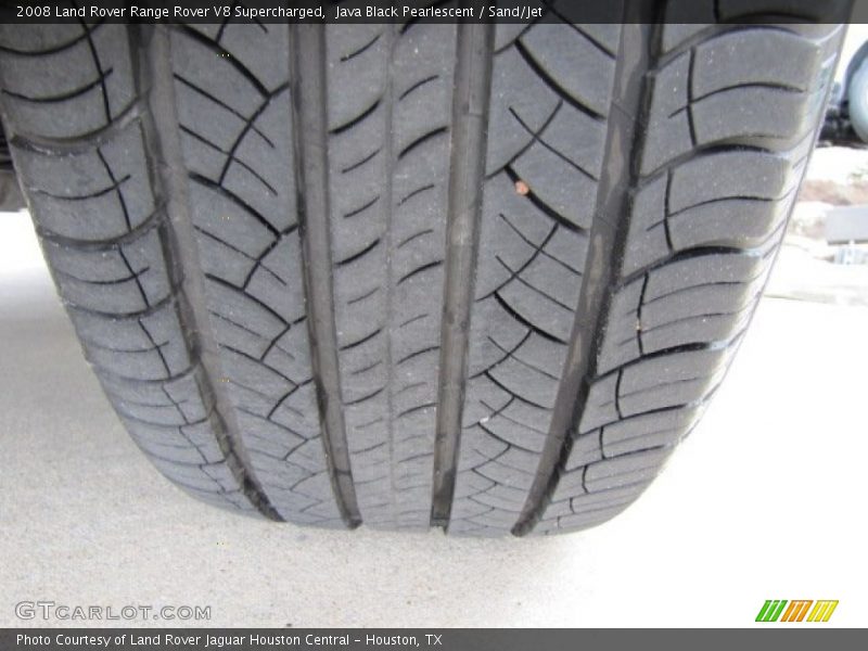 Java Black Pearlescent / Sand/Jet 2008 Land Rover Range Rover V8 Supercharged