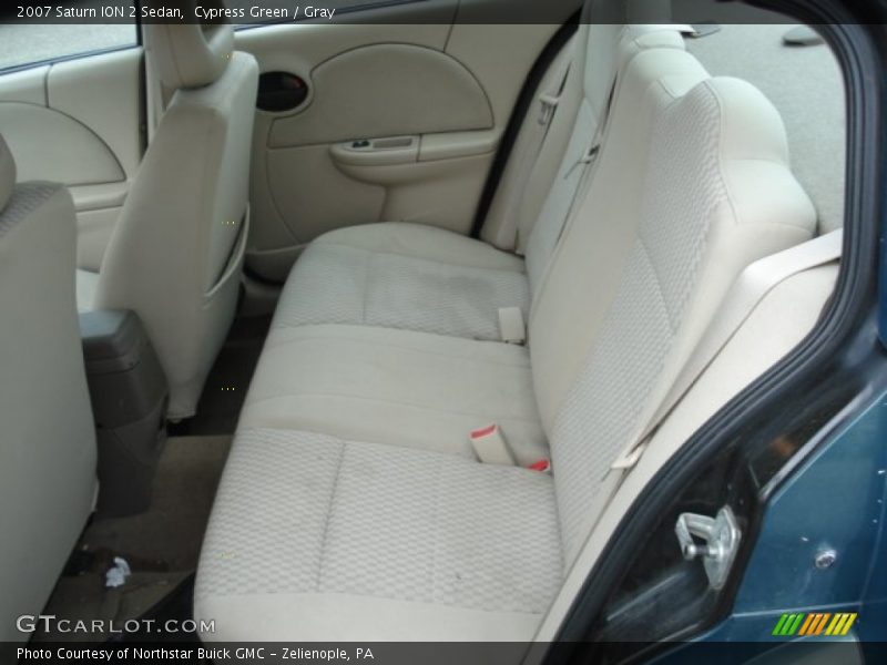 Cypress Green / Gray 2007 Saturn ION 2 Sedan
