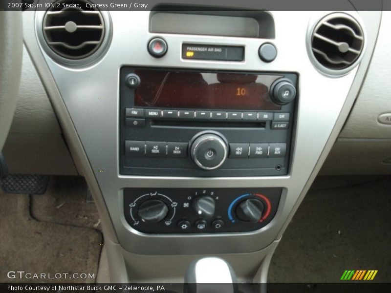 Cypress Green / Gray 2007 Saturn ION 2 Sedan