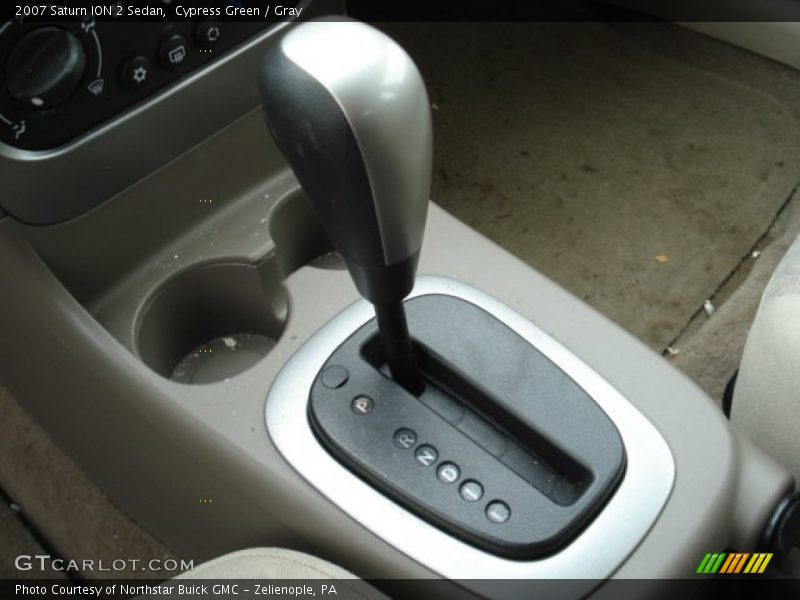 Cypress Green / Gray 2007 Saturn ION 2 Sedan