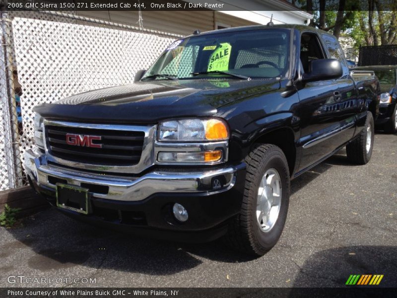 Onyx Black / Dark Pewter 2005 GMC Sierra 1500 Z71 Extended Cab 4x4