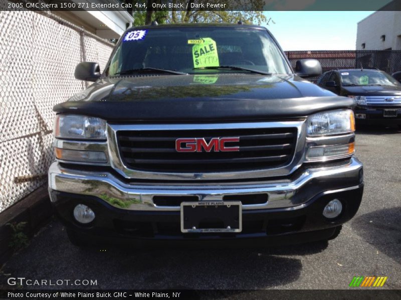 Onyx Black / Dark Pewter 2005 GMC Sierra 1500 Z71 Extended Cab 4x4