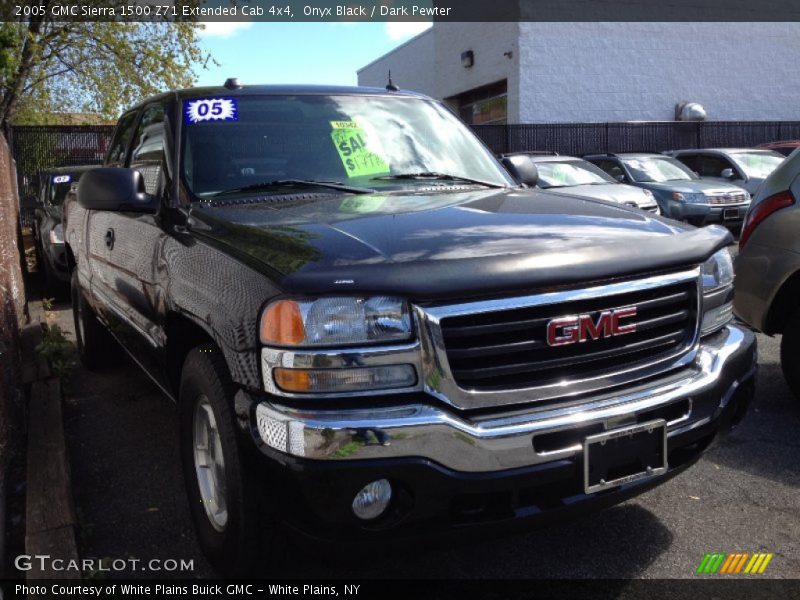 Onyx Black / Dark Pewter 2005 GMC Sierra 1500 Z71 Extended Cab 4x4