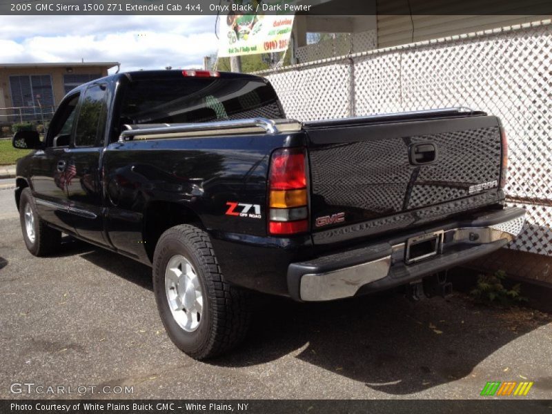 Onyx Black / Dark Pewter 2005 GMC Sierra 1500 Z71 Extended Cab 4x4