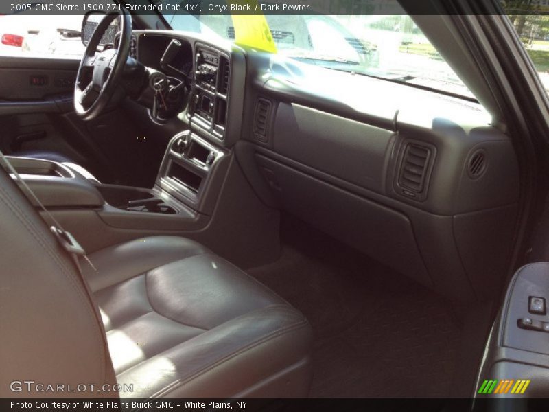 Onyx Black / Dark Pewter 2005 GMC Sierra 1500 Z71 Extended Cab 4x4