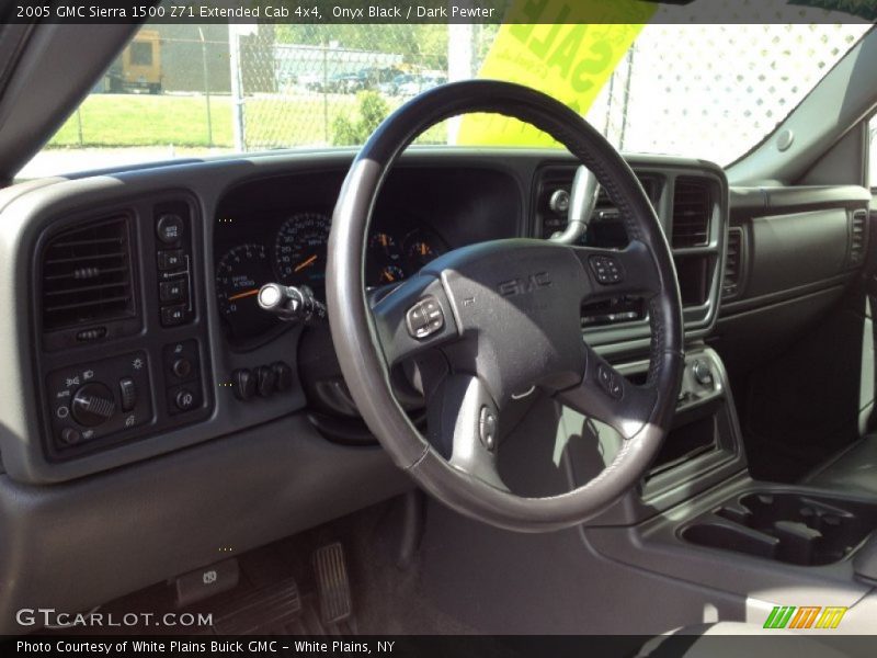 Onyx Black / Dark Pewter 2005 GMC Sierra 1500 Z71 Extended Cab 4x4