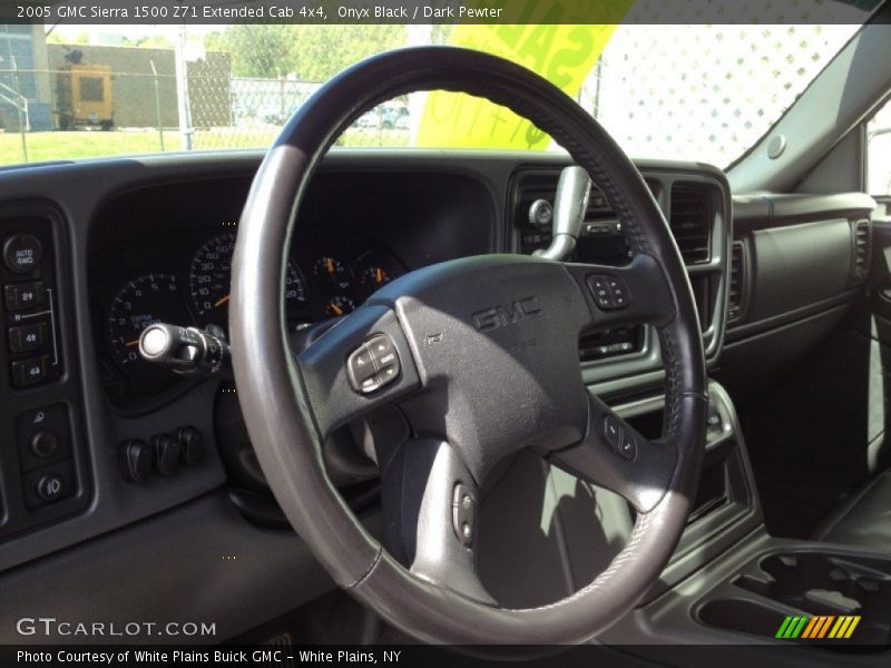 Onyx Black / Dark Pewter 2005 GMC Sierra 1500 Z71 Extended Cab 4x4