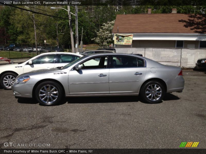 Platinum Metallic / Ebony 2007 Buick Lucerne CXS
