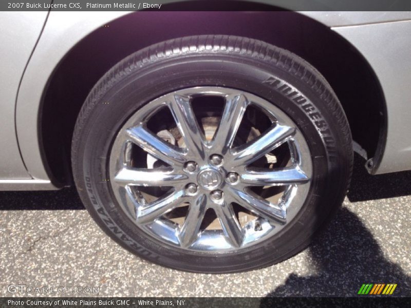 Platinum Metallic / Ebony 2007 Buick Lucerne CXS