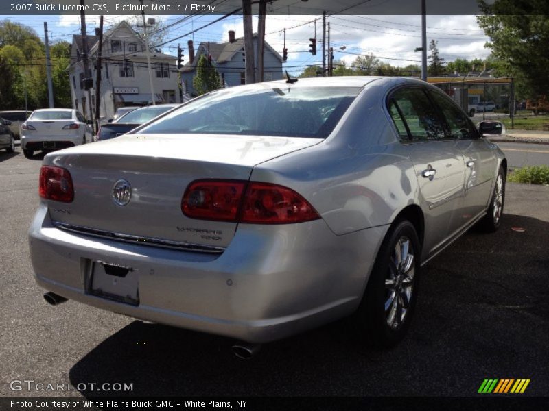 Platinum Metallic / Ebony 2007 Buick Lucerne CXS