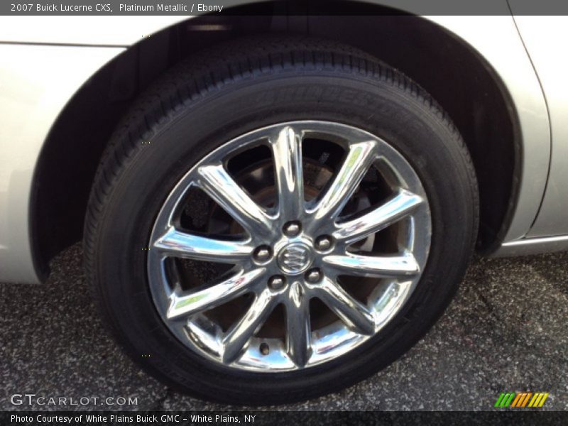 Platinum Metallic / Ebony 2007 Buick Lucerne CXS