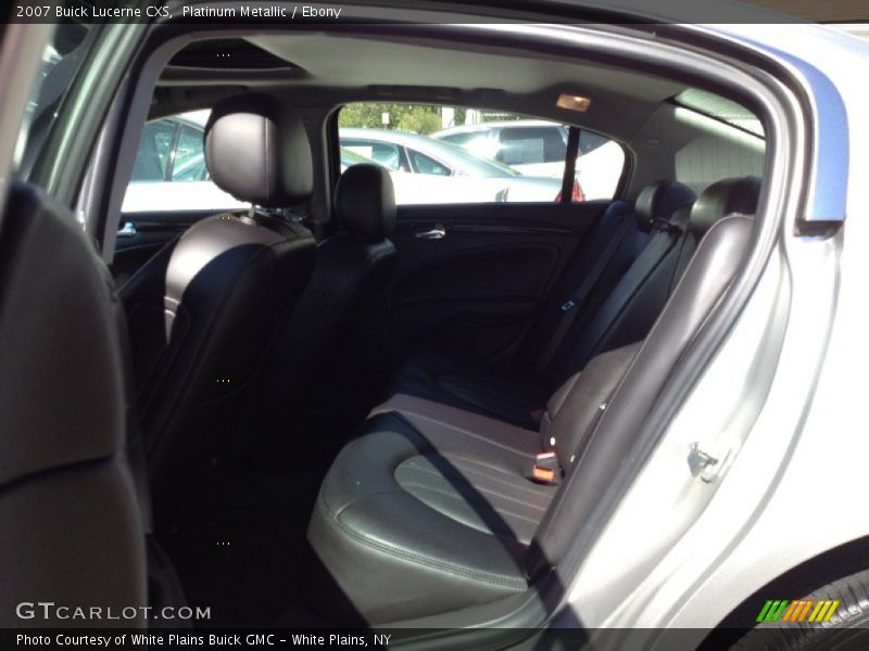 Platinum Metallic / Ebony 2007 Buick Lucerne CXS