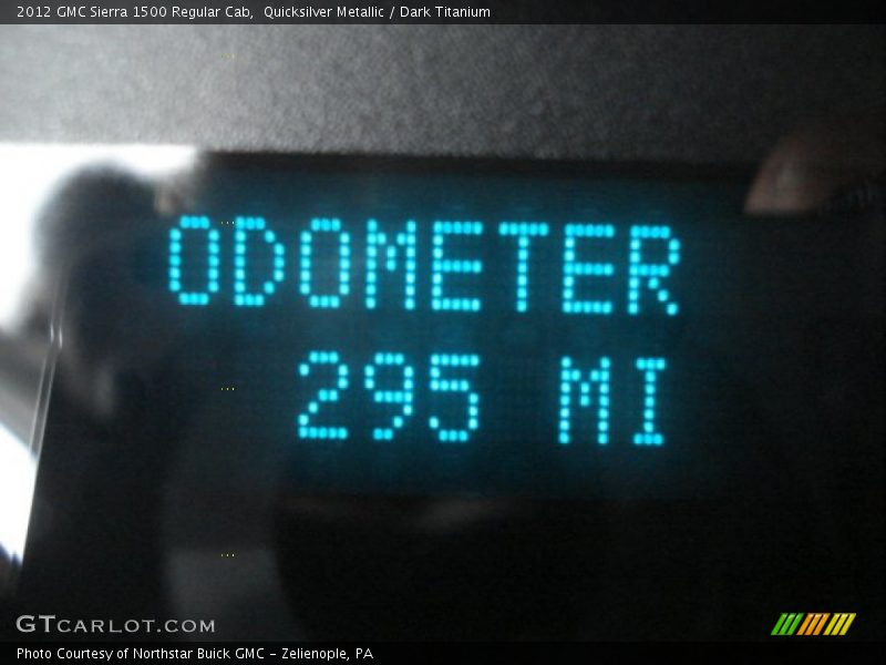 Quicksilver Metallic / Dark Titanium 2012 GMC Sierra 1500 Regular Cab