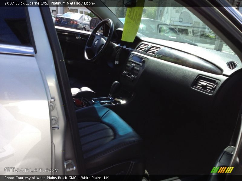 Platinum Metallic / Ebony 2007 Buick Lucerne CXS