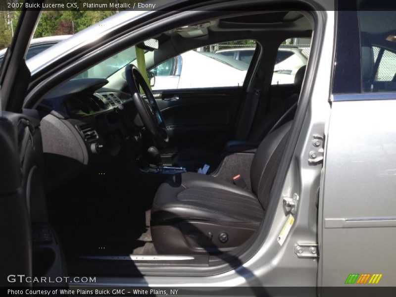 Platinum Metallic / Ebony 2007 Buick Lucerne CXS