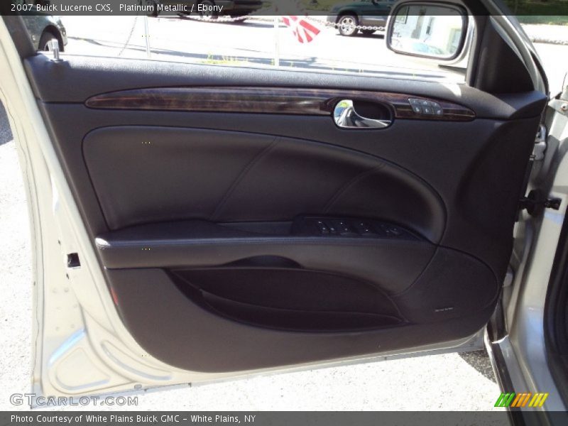 Platinum Metallic / Ebony 2007 Buick Lucerne CXS