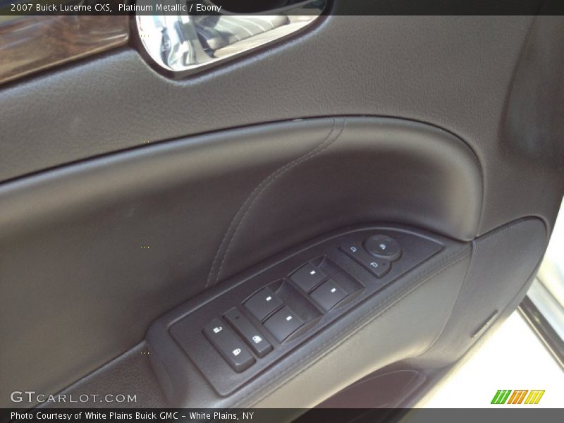 Platinum Metallic / Ebony 2007 Buick Lucerne CXS