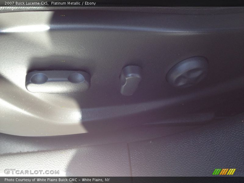 Platinum Metallic / Ebony 2007 Buick Lucerne CXS