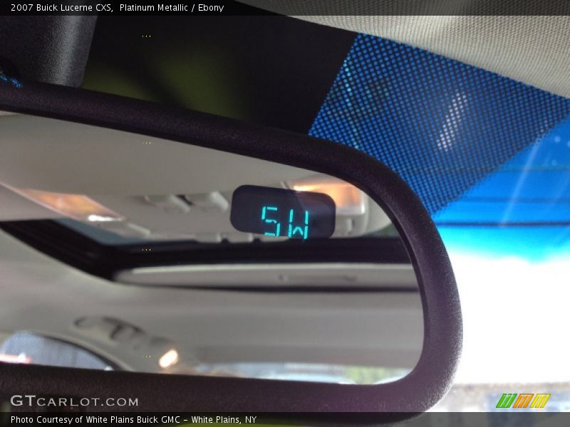 Platinum Metallic / Ebony 2007 Buick Lucerne CXS
