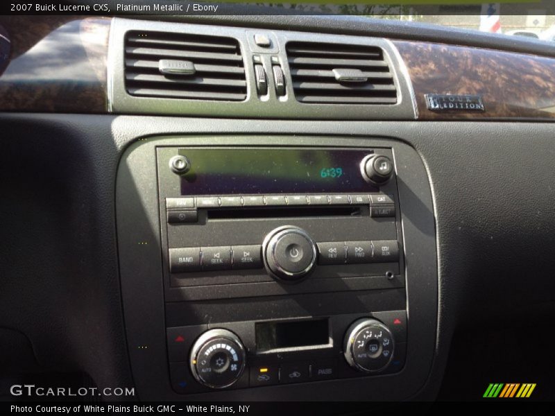 Platinum Metallic / Ebony 2007 Buick Lucerne CXS