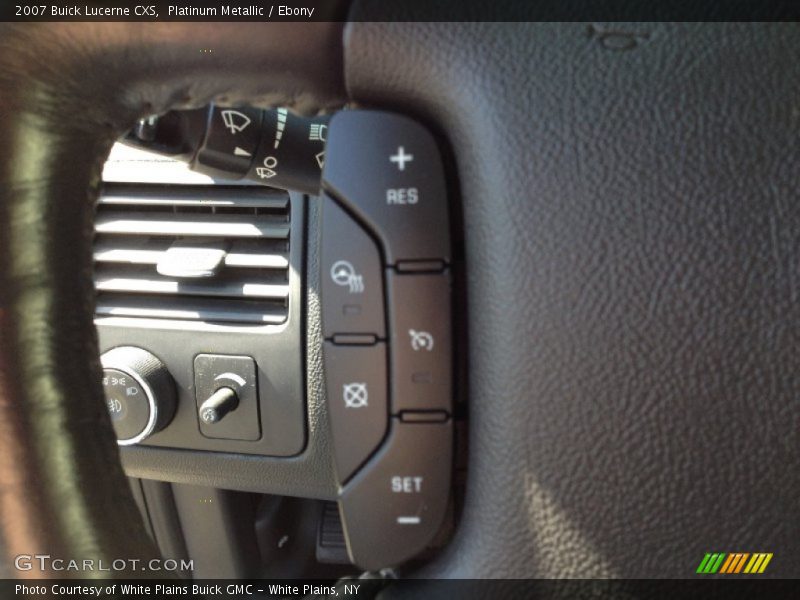 Platinum Metallic / Ebony 2007 Buick Lucerne CXS