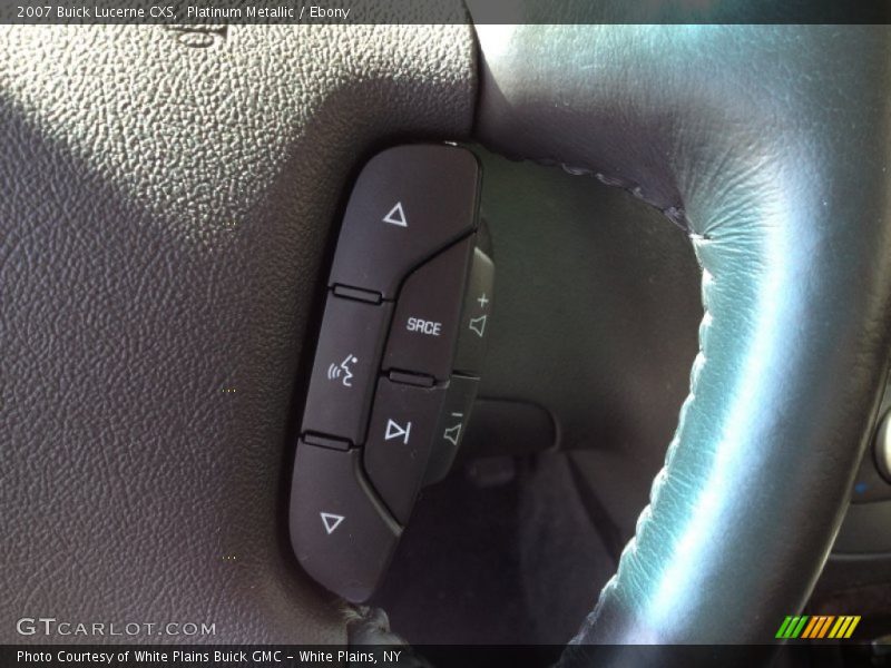 Platinum Metallic / Ebony 2007 Buick Lucerne CXS