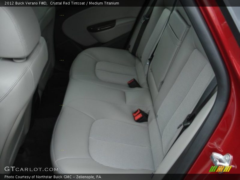 Crystal Red Tintcoat / Medium Titanium 2012 Buick Verano FWD