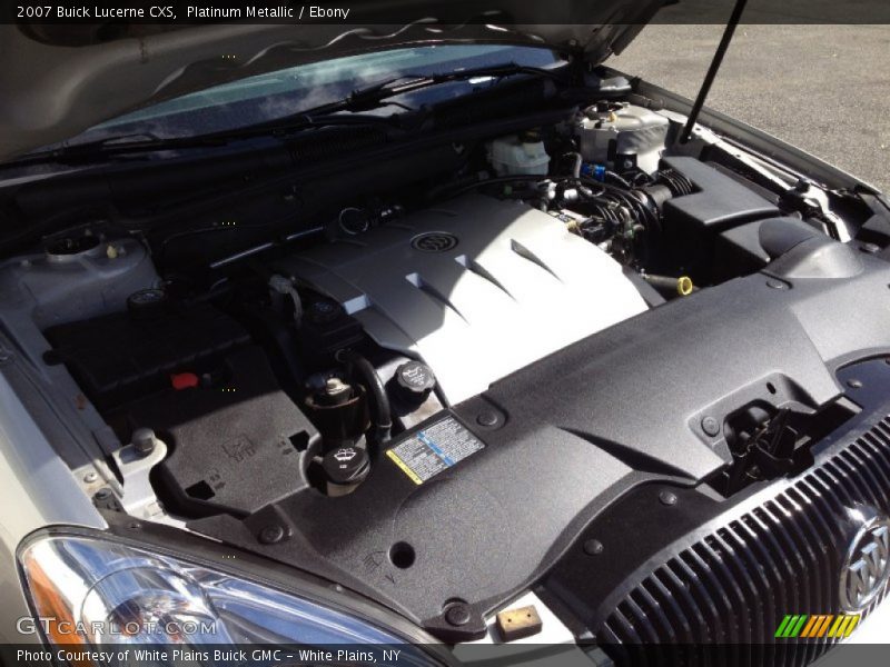 Platinum Metallic / Ebony 2007 Buick Lucerne CXS