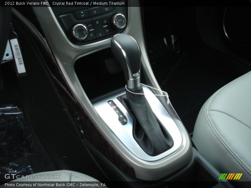 Crystal Red Tintcoat / Medium Titanium 2012 Buick Verano FWD
