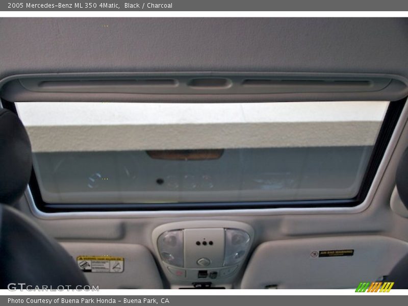Black / Charcoal 2005 Mercedes-Benz ML 350 4Matic