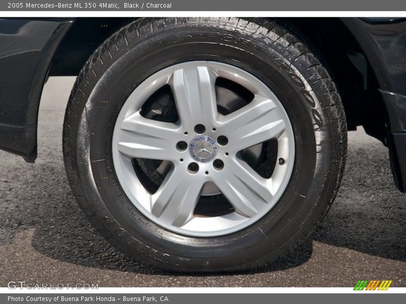 Black / Charcoal 2005 Mercedes-Benz ML 350 4Matic