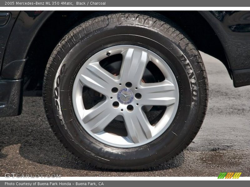 Black / Charcoal 2005 Mercedes-Benz ML 350 4Matic