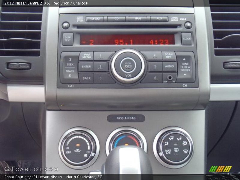 Red Brick / Charcoal 2012 Nissan Sentra 2.0 S