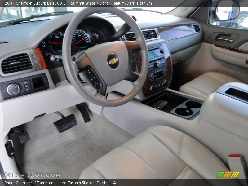  2007 Suburban 1500 LT Light Titanium/Dark Titanium Interior