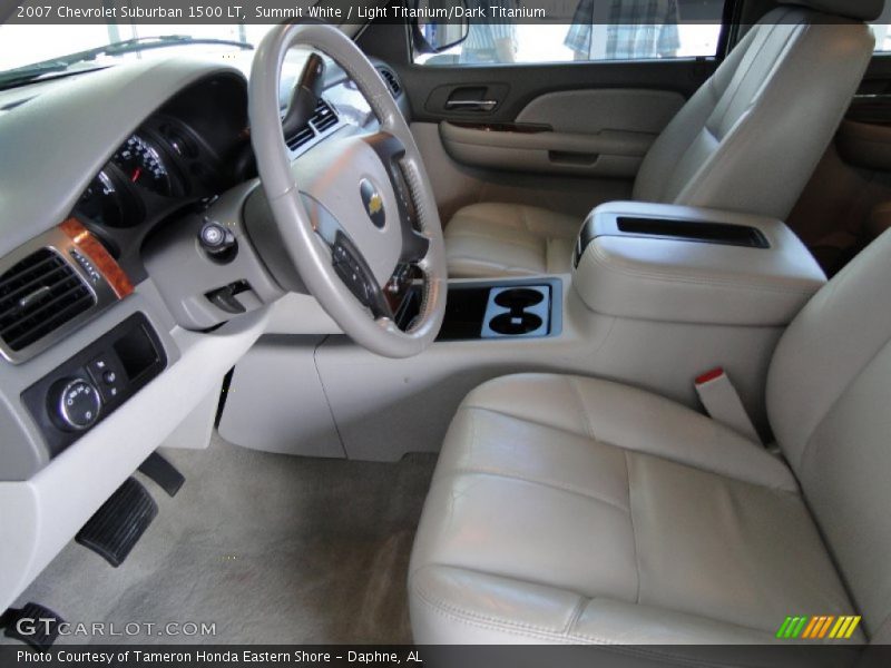  2007 Suburban 1500 LT Light Titanium/Dark Titanium Interior