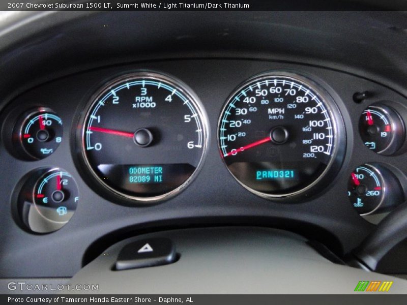  2007 Suburban 1500 LT 1500 LT Gauges