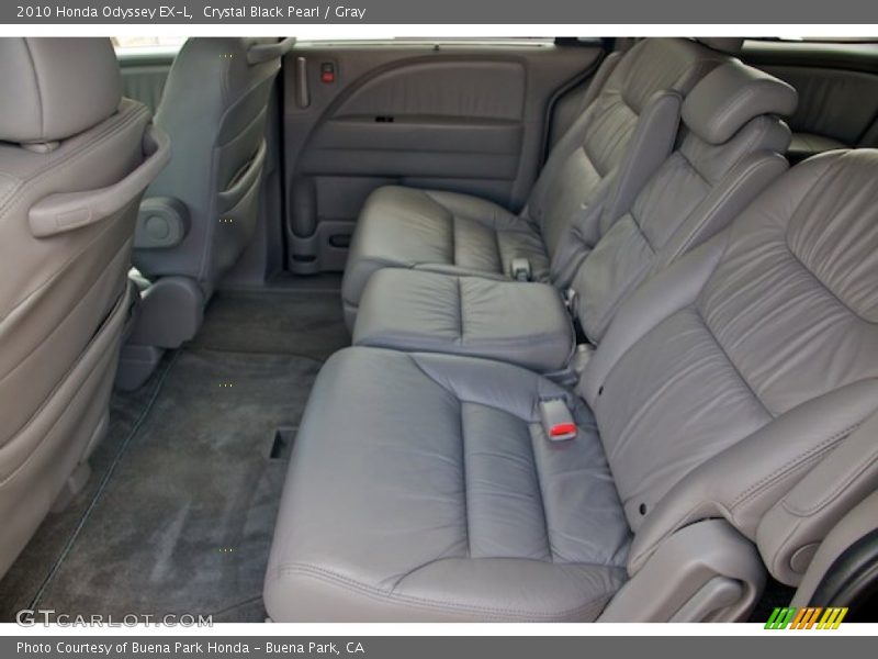 Crystal Black Pearl / Gray 2010 Honda Odyssey EX-L