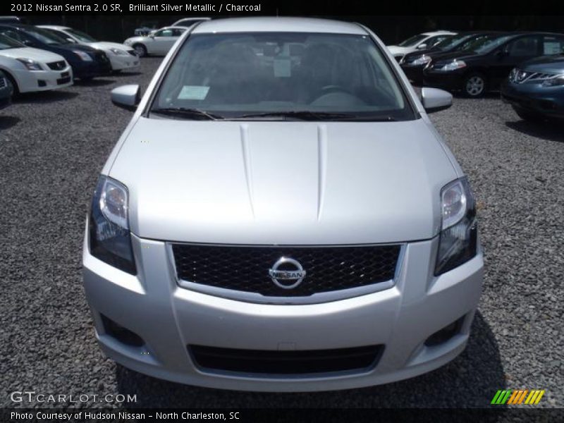 Brilliant Silver Metallic / Charcoal 2012 Nissan Sentra 2.0 SR