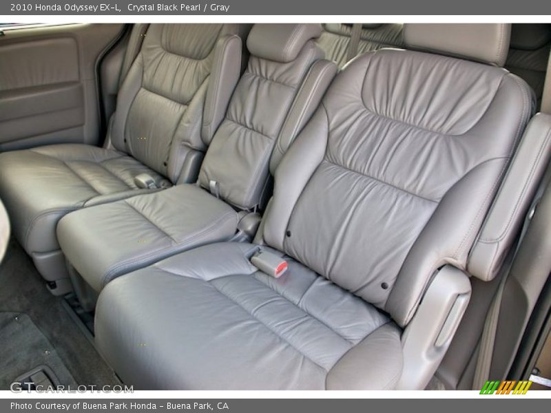 Crystal Black Pearl / Gray 2010 Honda Odyssey EX-L