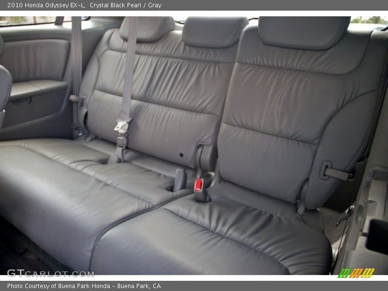 Crystal Black Pearl / Gray 2010 Honda Odyssey EX-L