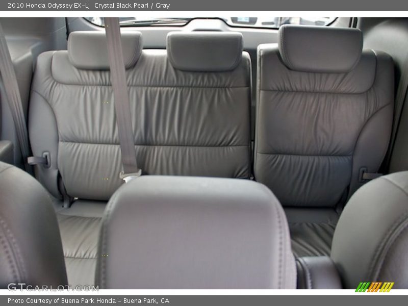 Crystal Black Pearl / Gray 2010 Honda Odyssey EX-L
