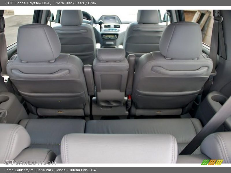 Crystal Black Pearl / Gray 2010 Honda Odyssey EX-L