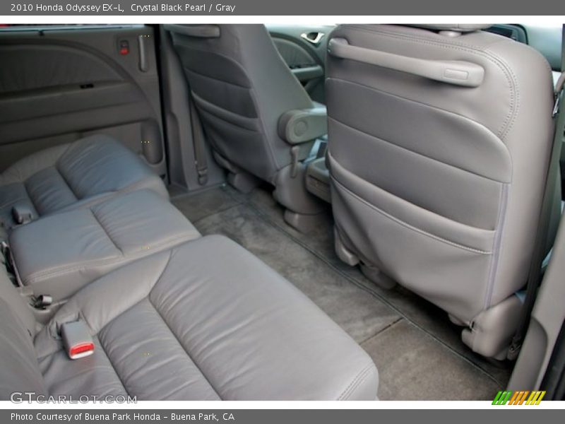 Crystal Black Pearl / Gray 2010 Honda Odyssey EX-L
