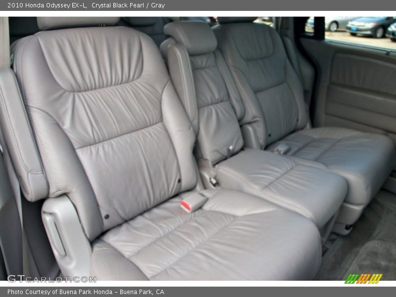 Crystal Black Pearl / Gray 2010 Honda Odyssey EX-L