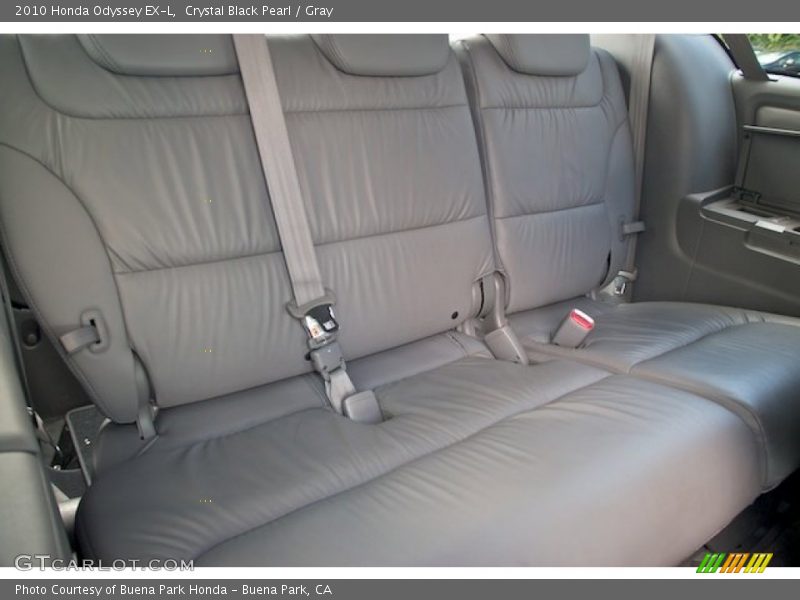 Crystal Black Pearl / Gray 2010 Honda Odyssey EX-L