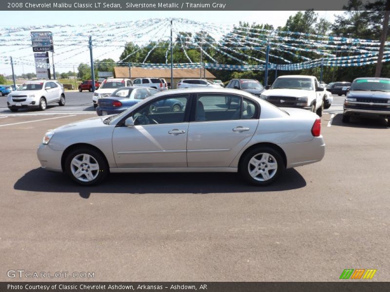 Silverstone Metallic / Titanium Gray 2008 Chevrolet Malibu Classic LT Sedan