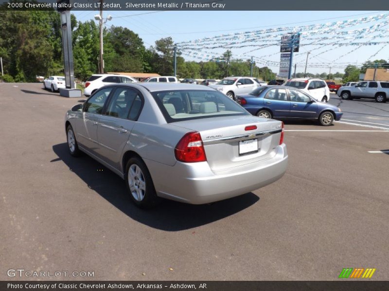 Silverstone Metallic / Titanium Gray 2008 Chevrolet Malibu Classic LT Sedan