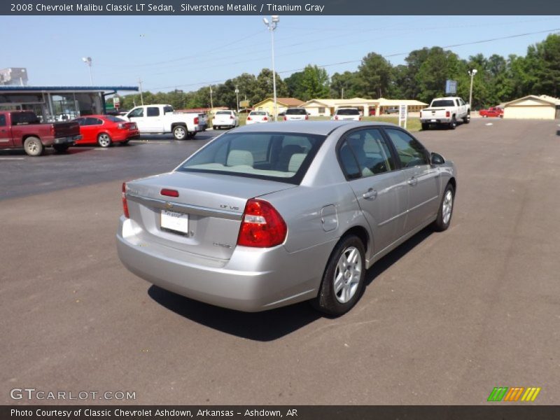 Silverstone Metallic / Titanium Gray 2008 Chevrolet Malibu Classic LT Sedan