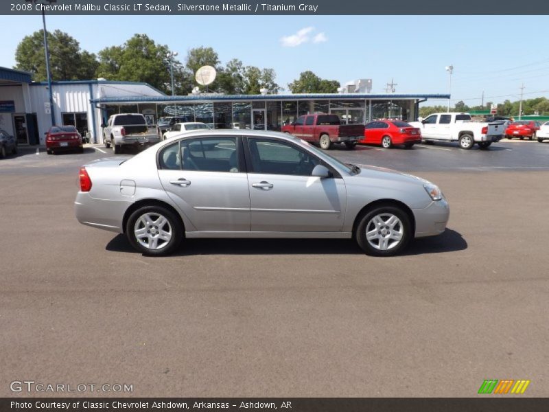 Silverstone Metallic / Titanium Gray 2008 Chevrolet Malibu Classic LT Sedan