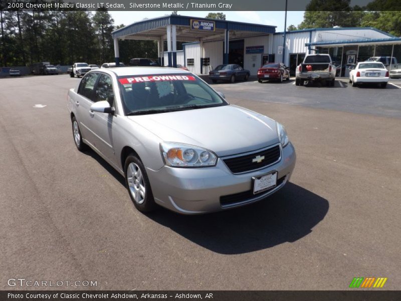 Silverstone Metallic / Titanium Gray 2008 Chevrolet Malibu Classic LT Sedan